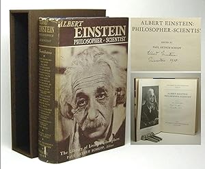 ALBERT EINSTEIN: PHILOSOPHER-SCIENTIST. Signed by Albert Einstein