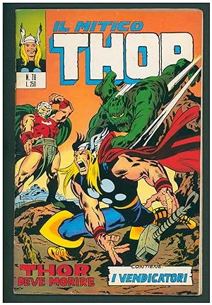 Il mitico Thor #78. (Thor #78 Italian Edition)