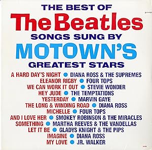 "The BEATLES songs sung by MOTOWN'S Greatest Stars" / Diana ROSS & The SUPREMES, FOUR TOPS, Stevi...