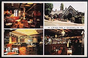 Shanklin IOW Crab Inn Hotel 1976 Postcard