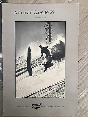 Mountain Gazette 29. Colorado Ski Issue