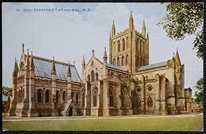 Hereford Cathedral c.1918 Postcard