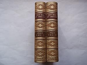 Text-Book of Geology. Fourth Edition, Revised and Enlarged. IN LOVELY FULL LEATHER BINDING by Bic...