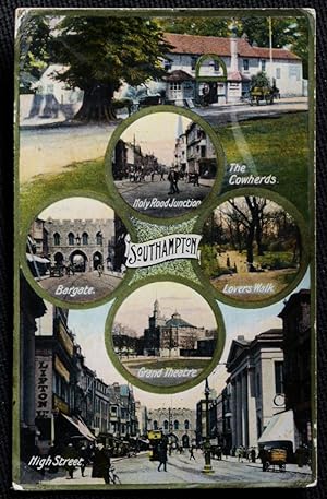 Southampton Holyrood Cowherds 1921 Postcard