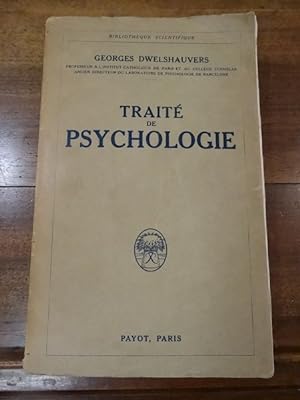 Traité de psychologie.