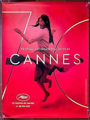 Affiche originale roulée 70ème FESTIVAL DE CANNES 2017 Claudia Cardinale 60x80cm
