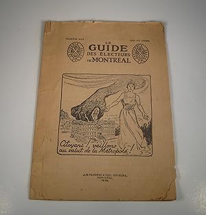 Le Guide des électeurs de Montréal (1936)