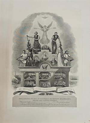 EMBLEM: ENGINEERS, MACHINISTS WITH SEPARATE FREE KEY