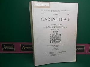 Carinthia I. - 147.Jg.1957, Heft 3 und 4. - Geschichtliche und volkskundliche Beiträge zur Heimat...