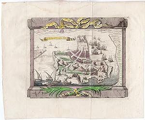 Antique Map-STRAIT OF HORMUZ-IRAN-PERSIA-Bellin-1747