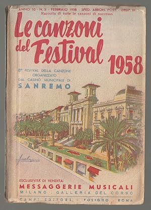 Le canzoni del Festival 1958