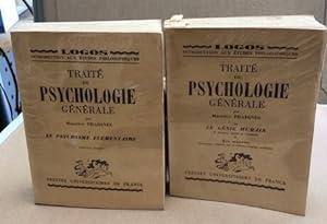 Traite de psychologie générale / 2 tomes