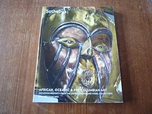 African, Oceanic & Pre-Columbian Art Including Property from the Lerner, Shoher and Vogel Collect...
