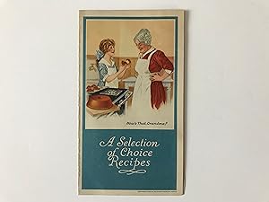 Vintage 1920 Rumford Baking Powder Booklet A Selection of Choice Recipes