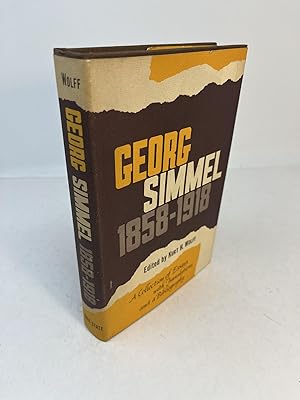 GEORG SIMMEL, 1858 - 1918. A Collection of Essays, with Translations and a Bibliography
