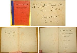 MANY CAMPS - BEING SKETCHES OF INDIAN LIFE