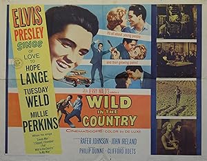 "AMOUR SAUVAGE (WILD IN THE COUNTRY)" Réalisé par Philip DUNNE en 1961 avec Elvis PRESLEY, Hope L...