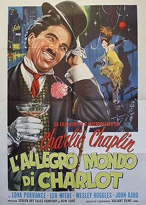 "L'ALLEGRO MONDO DI CHARLOT (ESSANAY REVUE)" Réalisé par Charlie CHAPLIN et avec Charlie CHAPLIN ...