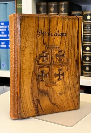 Palestinian Jerusalem Olive Wood-Bound Copy of The Pictorial New Testament with Illustrations Spe...