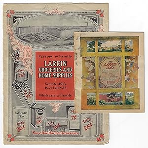 Premium Booklet and Catalogue from The Larkin Company, Promoting "The Larkin Idea" of "Factory to...