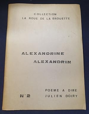 Alexandrine Alexandrin - Poèmes a dire N.2