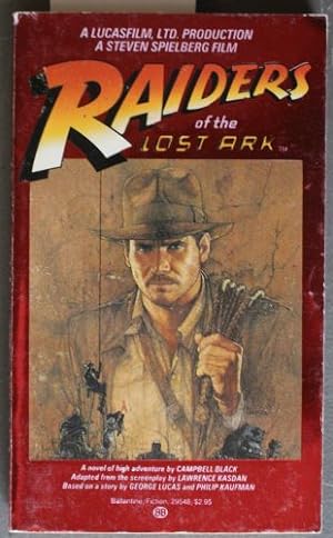 Raiders of the Lost Ark Bases for movie = starring Harrison Ford, Karen Allen, Paul Freeman. (Red...