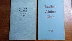 Ladies' Alpine Club 1950 and 1954