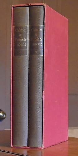 Crime and Punishment, Volumes One and Two (I, II, 1, 2) (in Slipcase) (SIGNED by Illustrator)