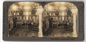 Stereo-Fotografie Keystone View Co., Meadville, Ansicht Constantinople, Mohammedans at Prayer in ...