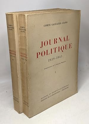 Journal politique 1939 - 1943 2 volumes