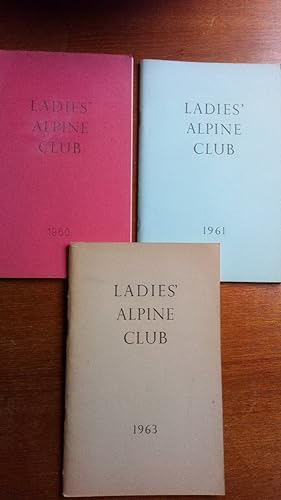 Ladies' Alpine Club 1960, 1961, 1963
