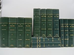 ENCYCLOPAEDIA OF ISLAM, COMPLETE SET COMPRISING VOLUMES I-XII + INDEX VOLUME FOR A TOTAL OF 13 VO...