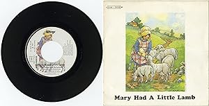 "WINGS" Mary had a little lamb / Little woman love / SP 45 tours original français / APPLE-PATHE ...
