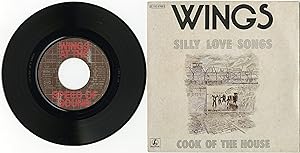 "WINGS" Silly love songs / Cook of the house / SP 45 tours original français / PARLOPHONE-PATHE M...