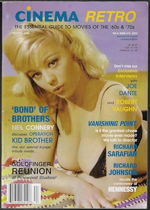 CINEMA RETRO; The Essential Guide to Movies of the 60's & 70's:: Issue #12, Autumn 2008