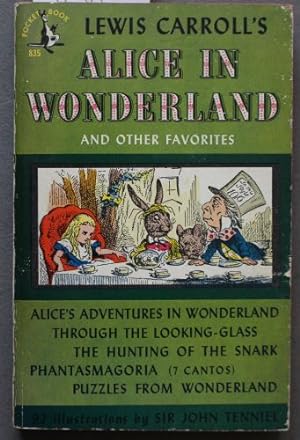 Alice's Adventures in Wonderland and Other Favorites. (Pocket Books #835 )