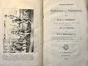 Dutch history, music 1834 | First edition: Over het volkslied Wilhelmus van Nassauwen door R.H. v...
