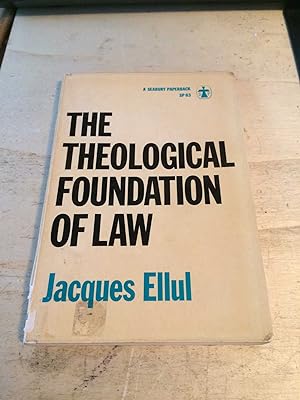 The Theological Foundation of Law