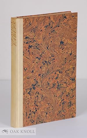 AESOP'S FABLES, SAMUEL CROXALL'S TRANSLATION WITH A BIBLIOGRAPHICAL NOTE BY VICTOR SCHOLDERER AND...