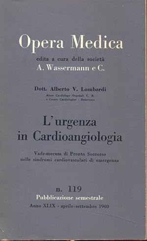 L'urgenza in cardioangiologia