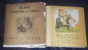 Bland Tomtar Och Troll Among Gnomes and Trolls John Bauer 15 Plates 1945 w DJ!