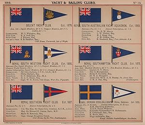 Yacht & Sailing Clubs - Solent Yacht Club. Est. 1878. - Royal South Australian Yacht Squadron. Es...