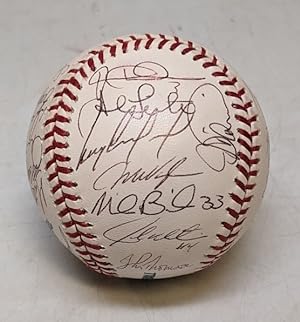 2002 New York Mets Signed Baseball, from the Gary Carter Collection