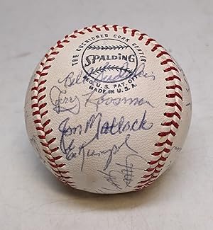 1972 New York Mets Signed Baseball, from the Gary Carter Collection