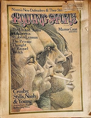 Rolling Stone Issue No. 168 August 29, 1974 Crosby, Stills, Nash & Young