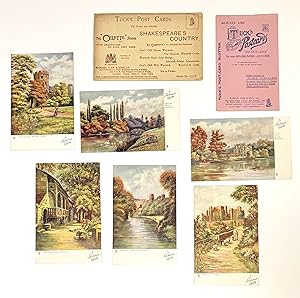 Tuck's "Oilette" Series: Shakespeare's Country Series No. 6172 (Six Post Cards in Original Envelo...