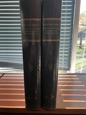 Concordantiae Hebraicae Chaldaicae (Hebrew Concordance)-2 volumes.