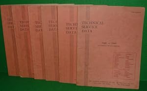 TECHNICAL SERVICE DATA (6 CONSECUTIVE ISSUES 16th to 21st 1949 TO 1958)