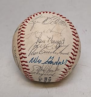 2003 New York Mets Signed Baseball, from the Gary Carter Collection