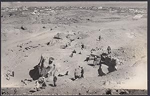 Egypt 1956, Luxor, Valley of the Kings, Animated view, Vintage photography